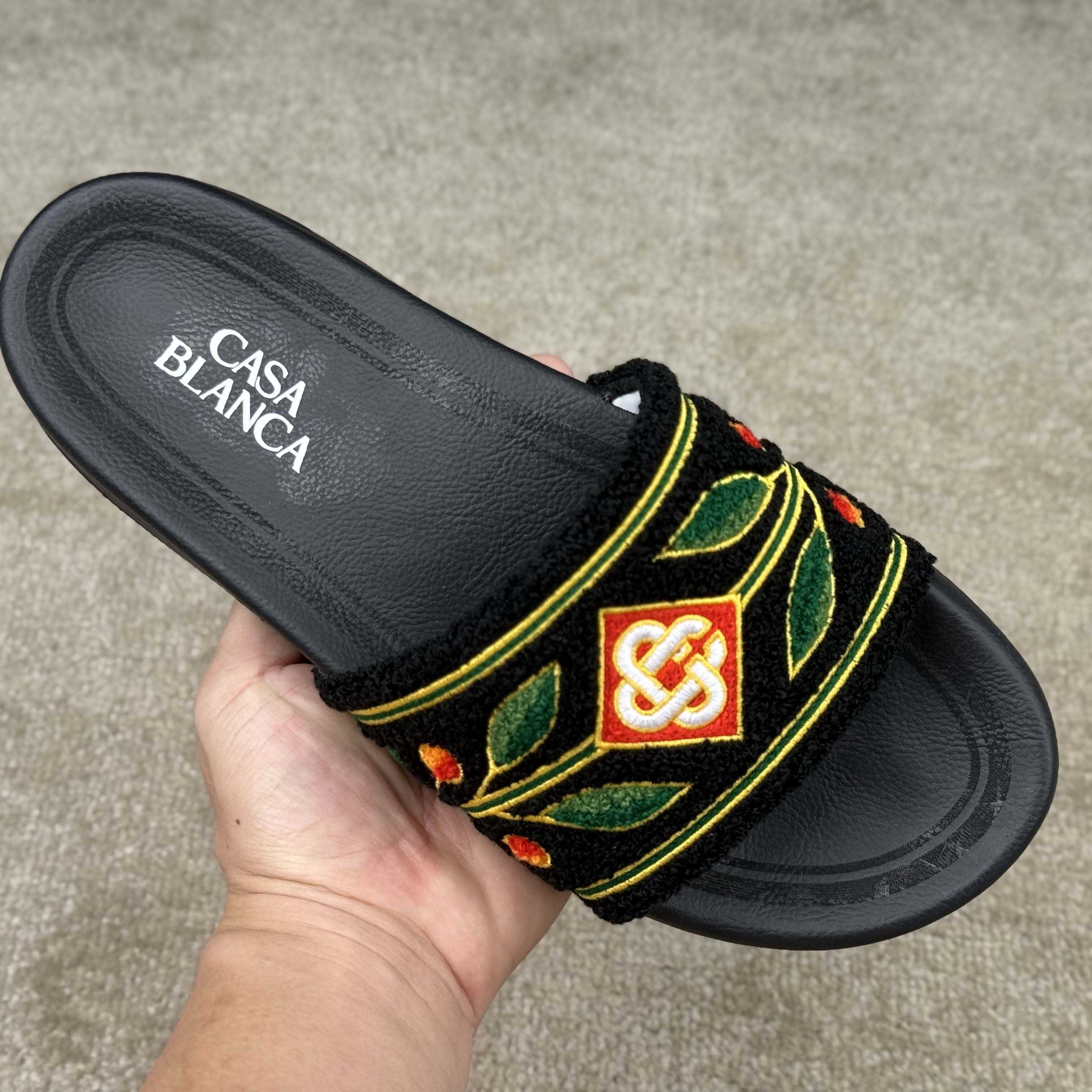 Casablanca Laurel Terry Slider  - DesignerGu