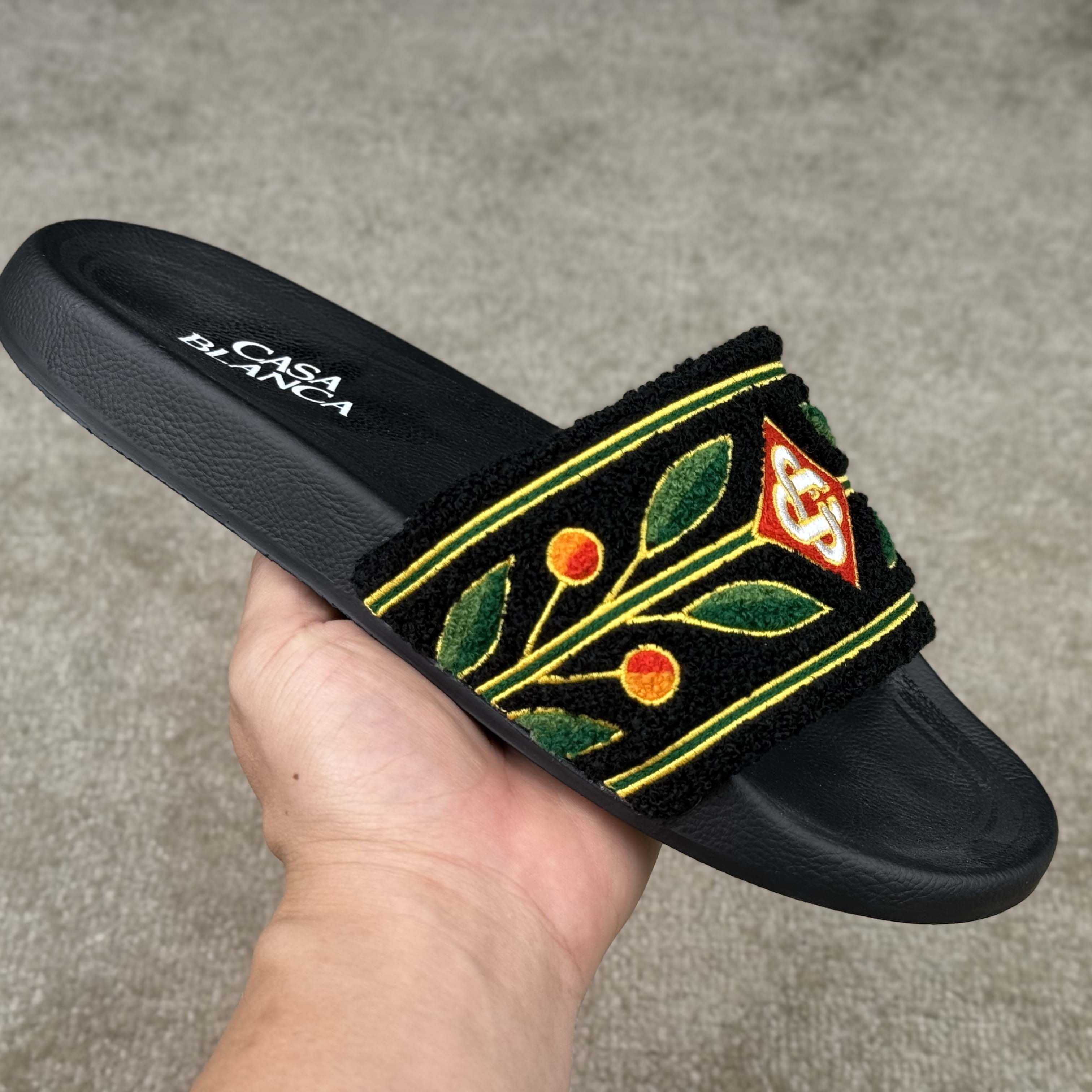 Casablanca Laurel Terry Slider  - DesignerGu