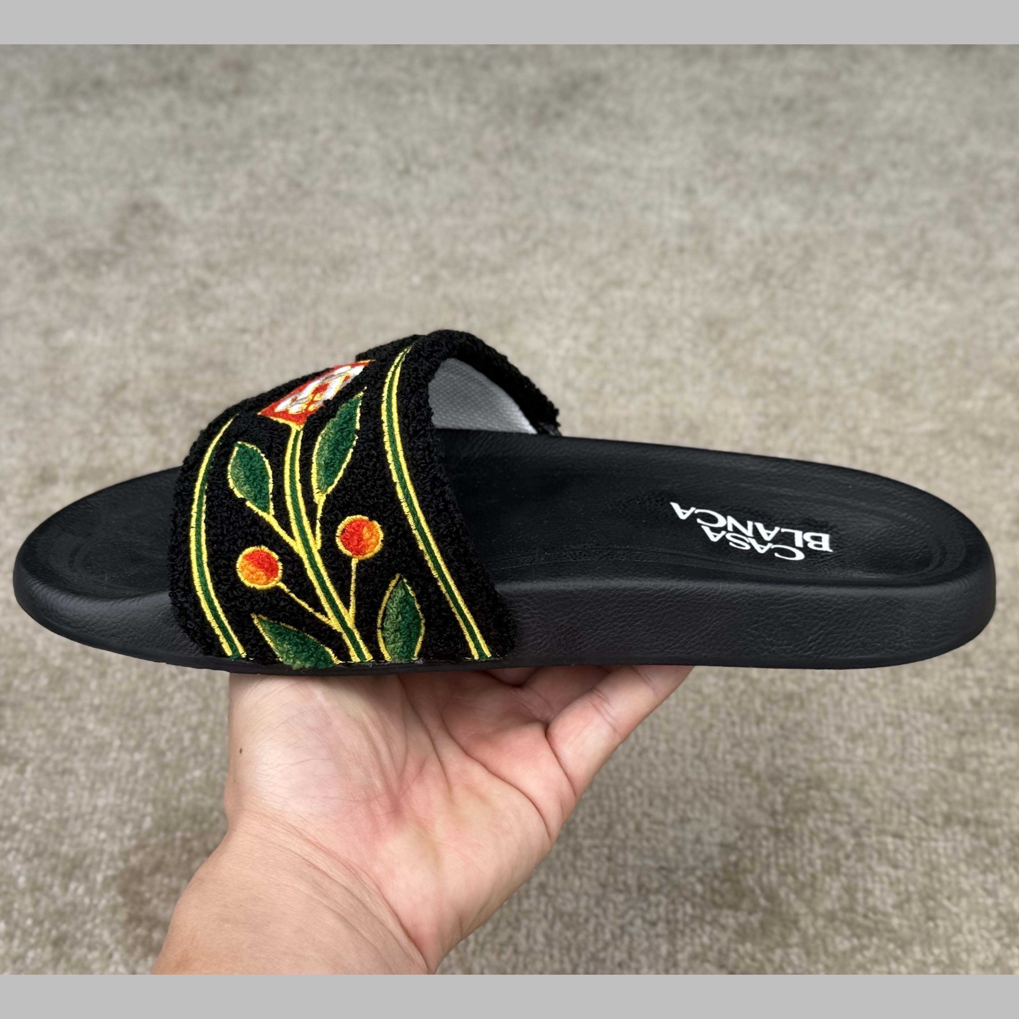 Casablanca Laurel Terry Slider  - DesignerGu