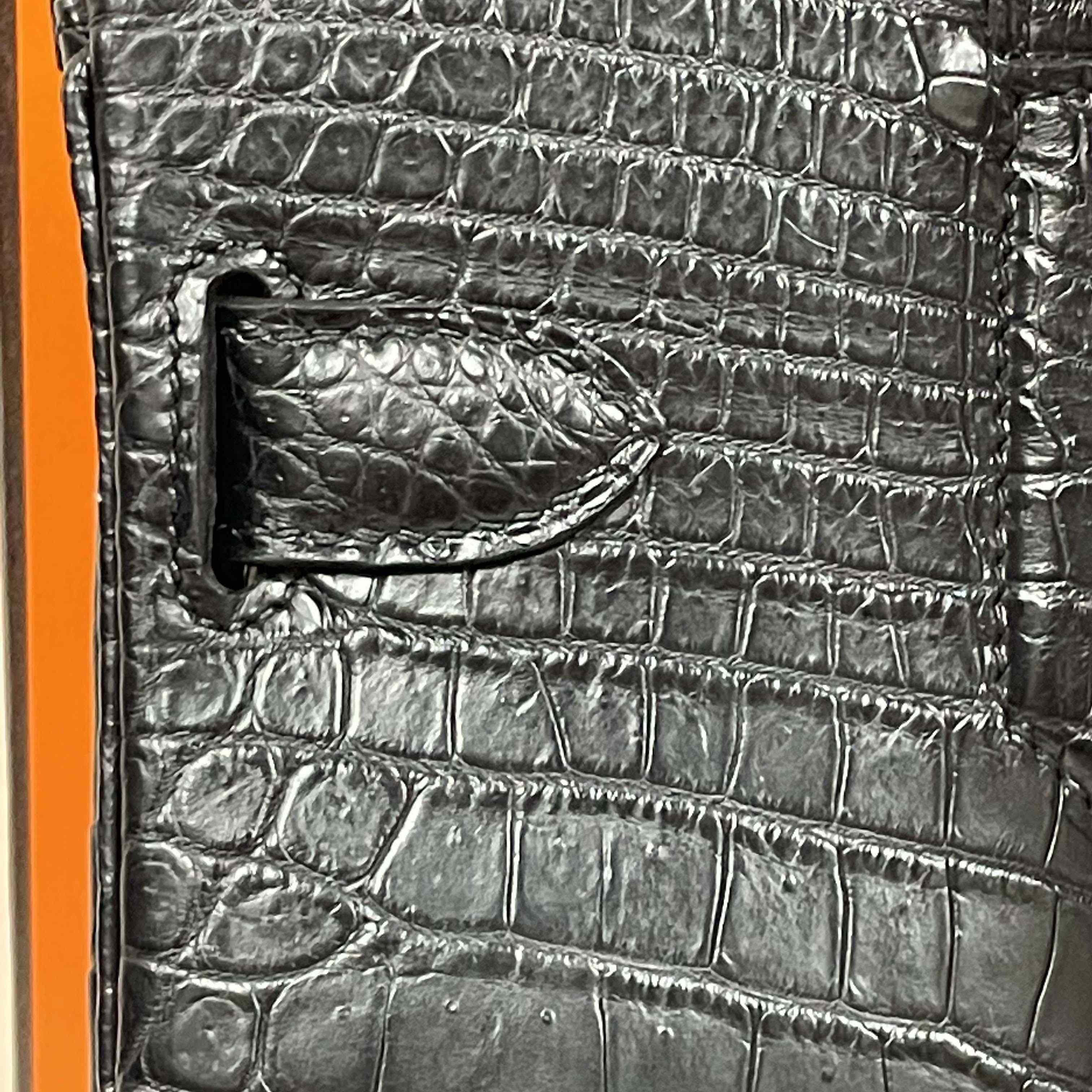 Hermes Hac-a-Dos Beton Croco PHW - DesignerGu