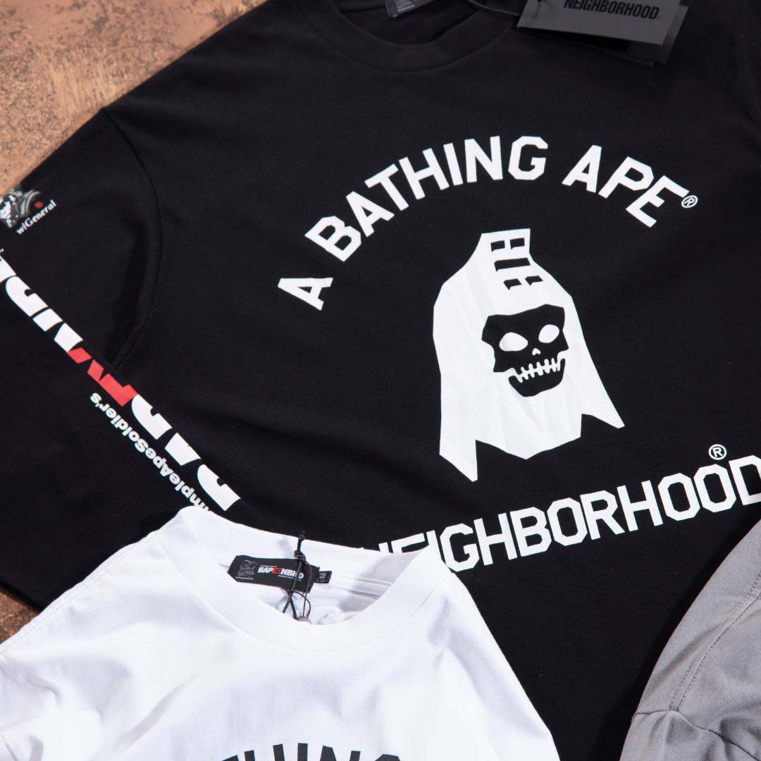 Bape x Nbhd L/S Tee - DesignerGu