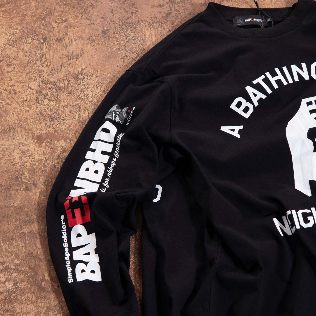 Bape x Nbhd L/S Tee - DesignerGu
