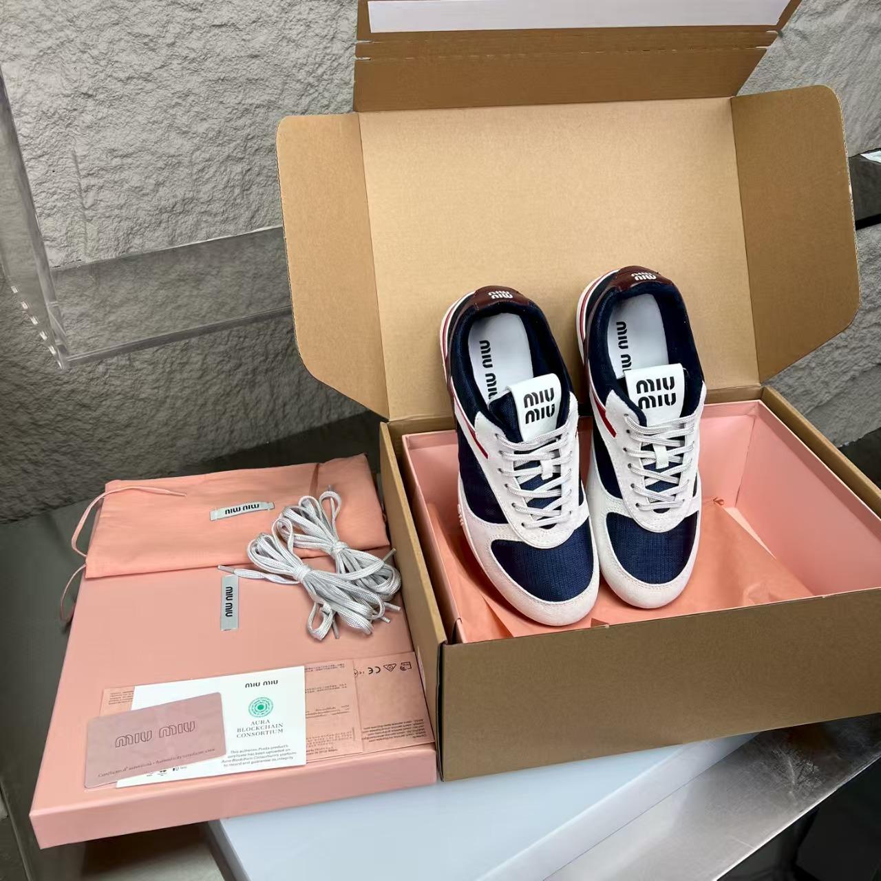 Miu Miu Gymnasium Sneakers - DesignerGu