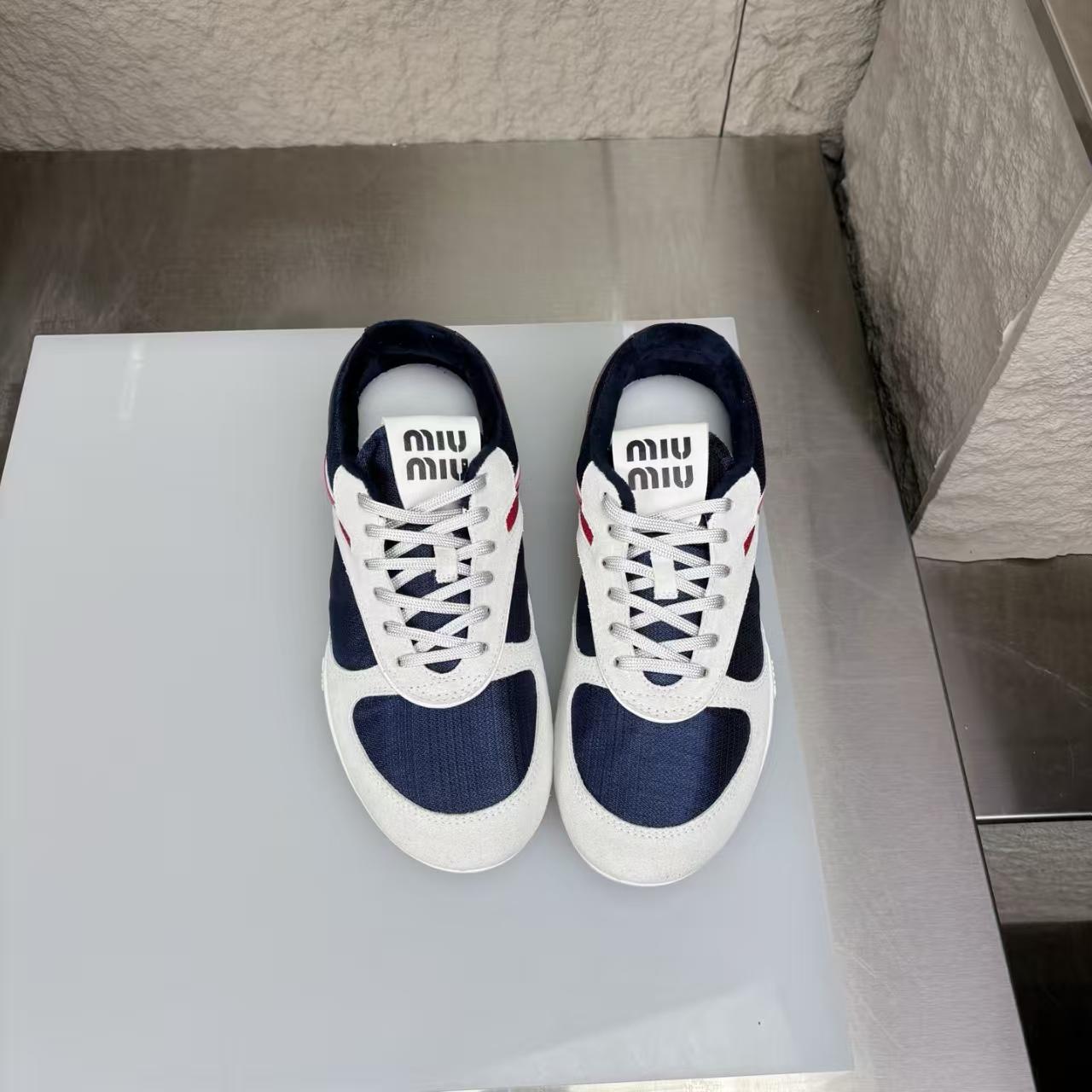 Miu Miu Gymnasium Sneakers - DesignerGu