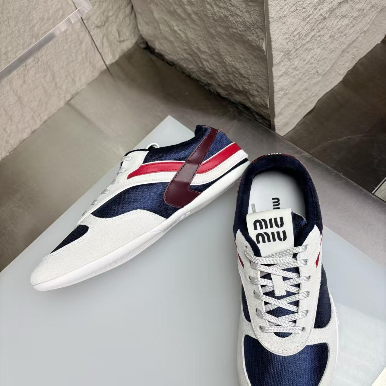 Miu Miu Gymnasium Sneakers - DesignerGu