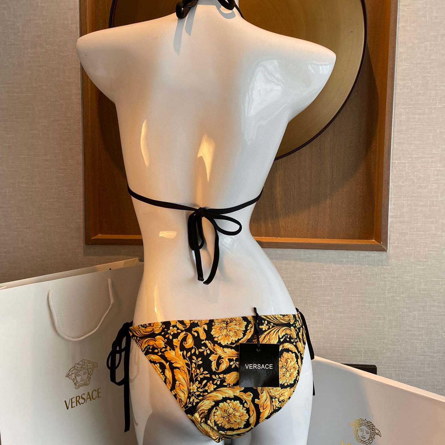 Dolce & Gabbana Barocco  Two-piece Swimsuit - DesignerGu