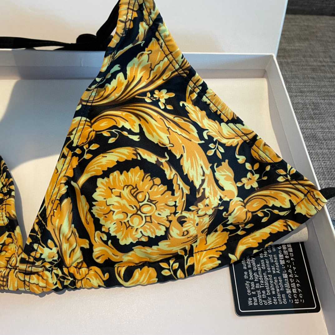 Dolce & Gabbana Barocco  Two-piece Swimsuit - DesignerGu