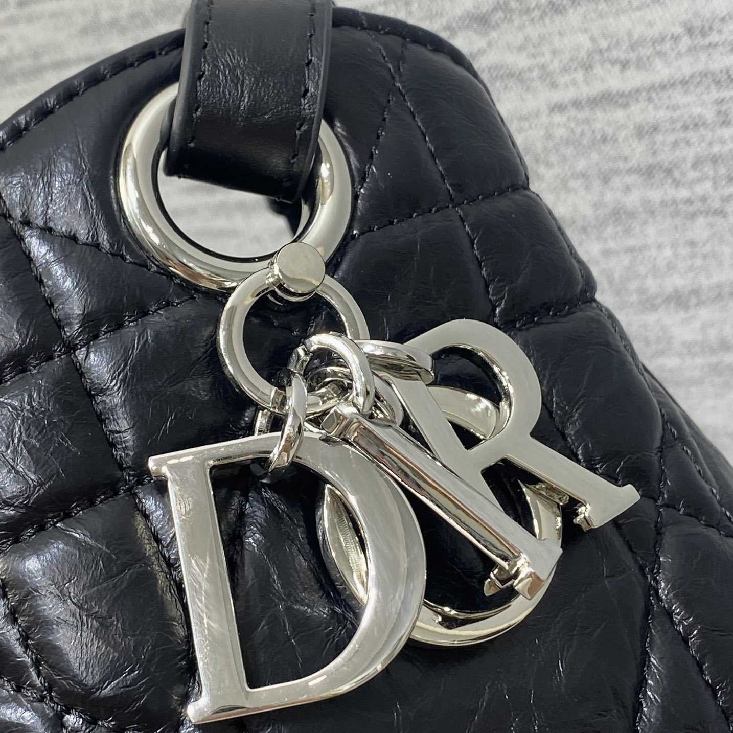 Dior Medium D-Motion Hobo Bucket Bag  - DesignerGu