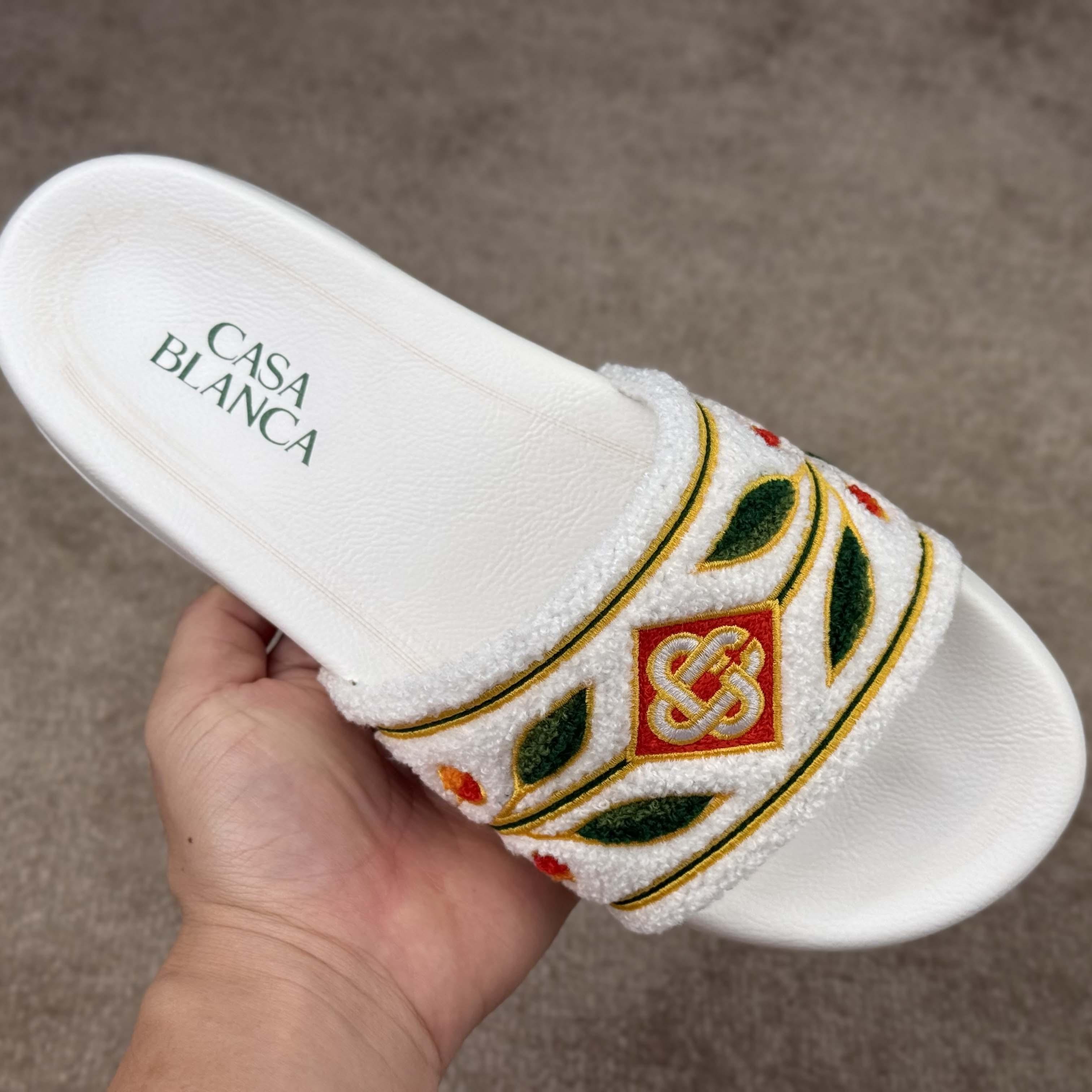 Casablanca Laurel Terry Slider  - DesignerGu