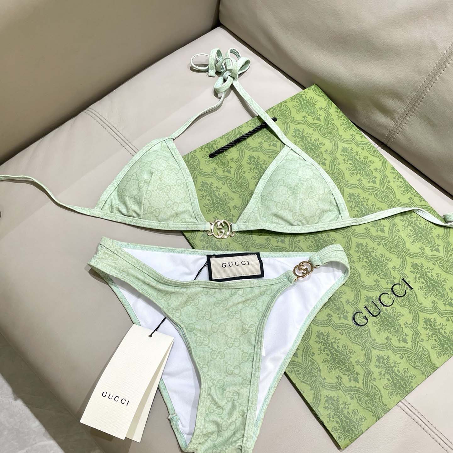 Gucci Two-piece Swimsuit - DesignerGu