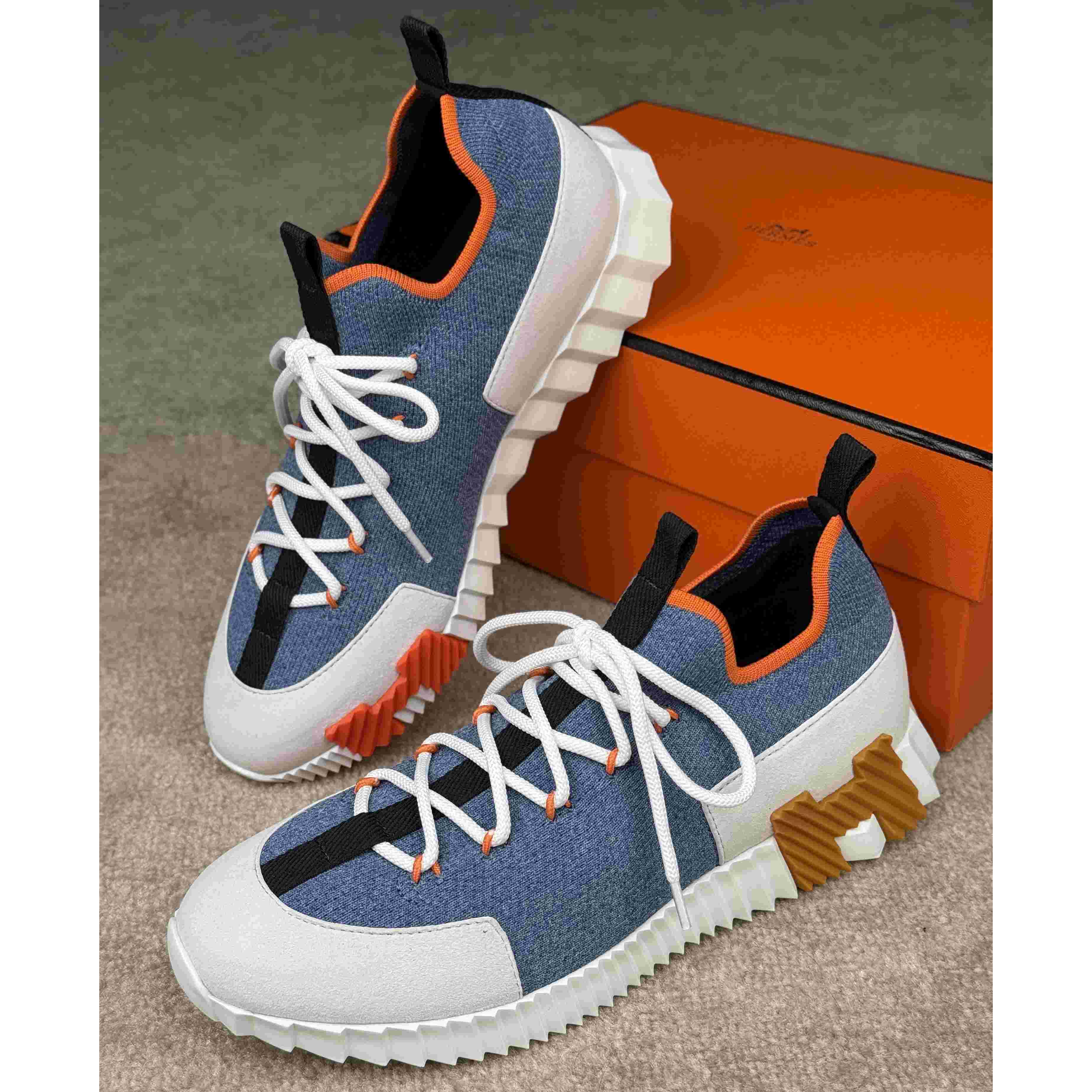 Hermes Lift Slip-on Sneaker - DesignerGu