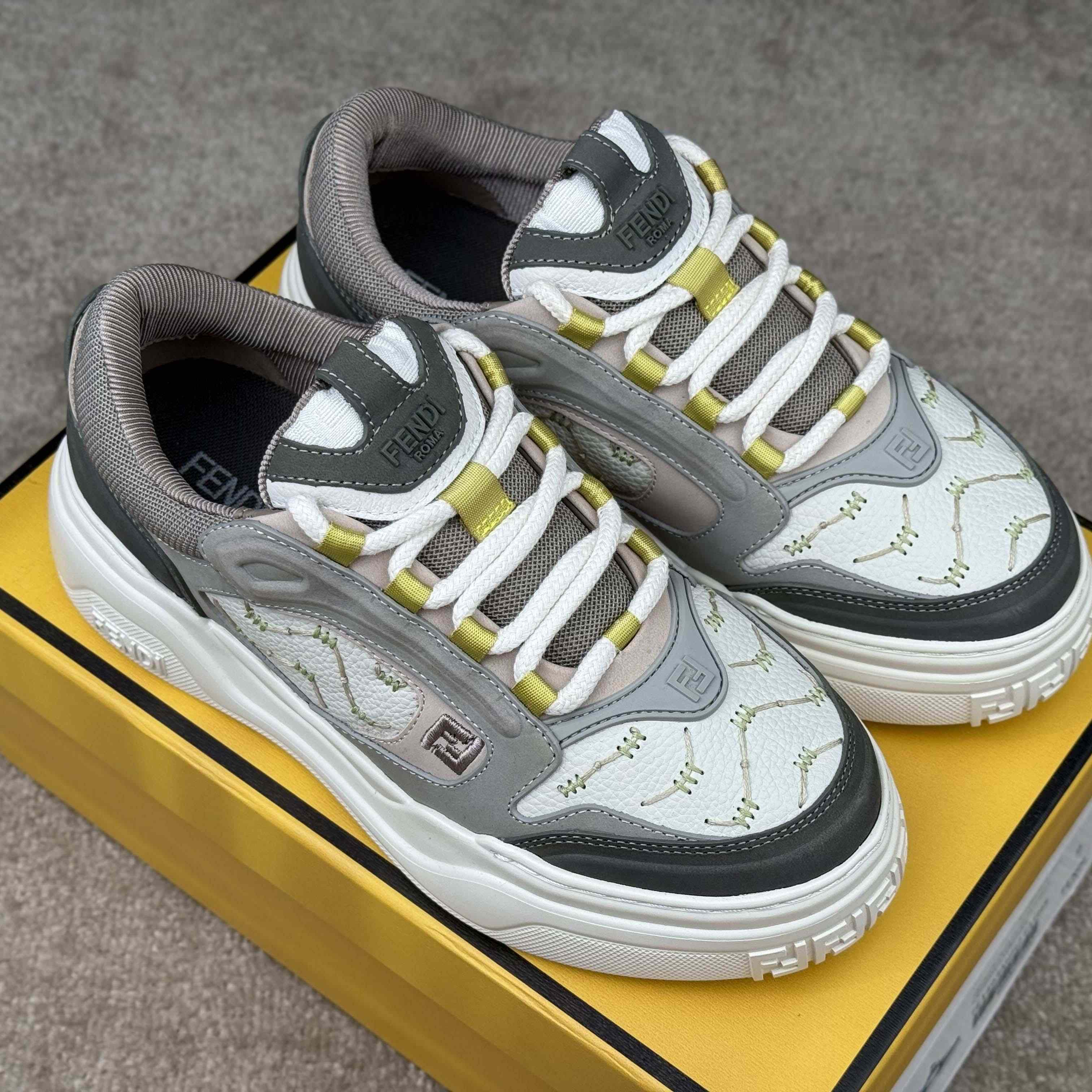 Fendi Force Trainers  - DesignerGu