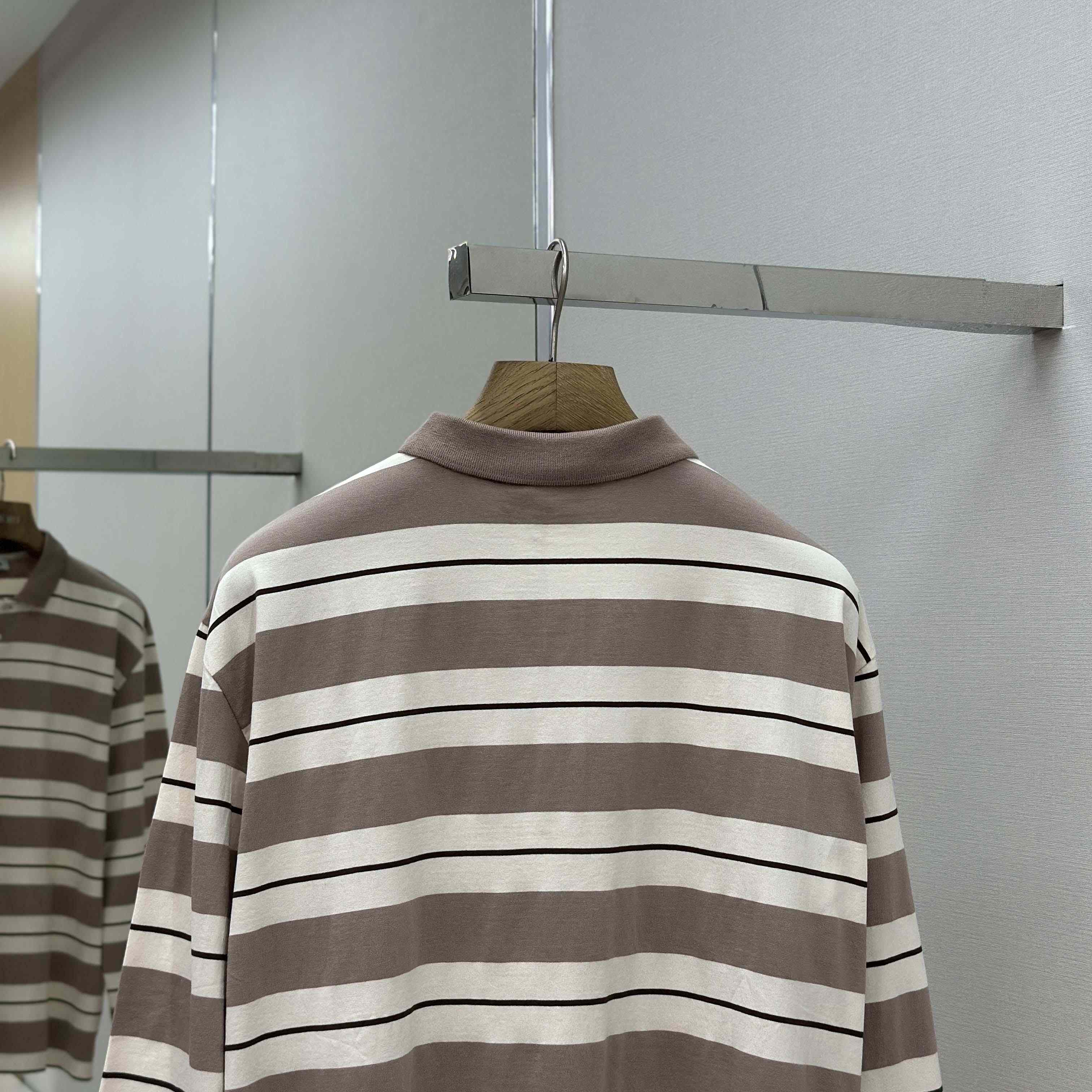 Miu Miu Striped Polo Shirt - DesignerGu