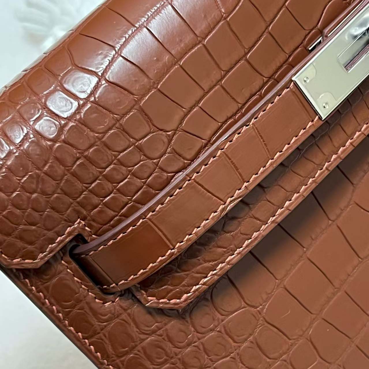 Hermes Kelly Depeche Malachite 25cm - DesignerGu