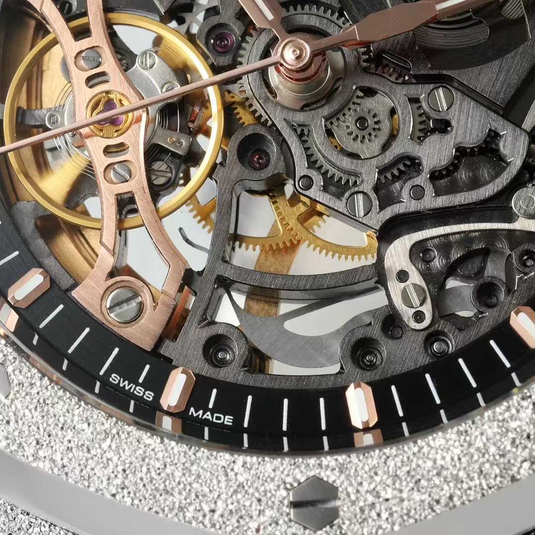 Audemars Piguet Royal Oak Double Balance Wheel Frosted Gold - DesignerGu