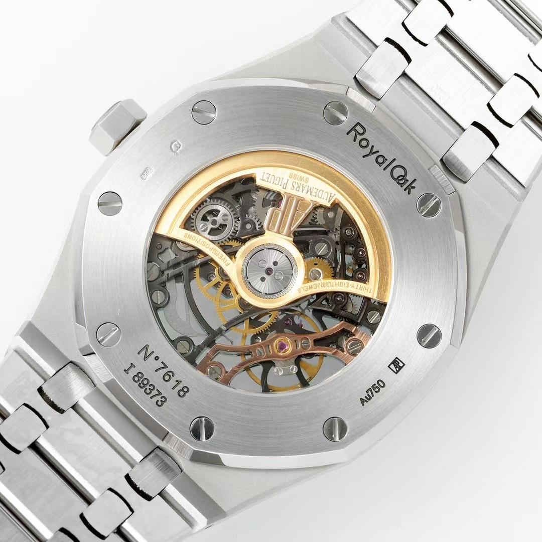 Audemars Piguet Royal Oak Double Balance Wheel Frosted Gold - DesignerGu