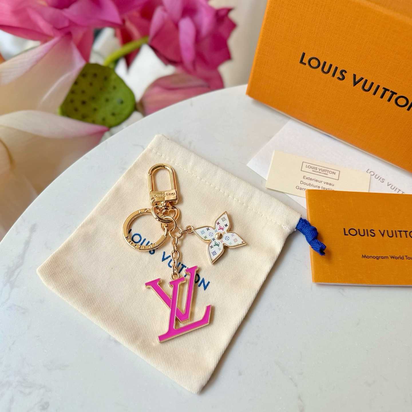 Louis Vuitton LV x TM LV Iconic Monogram Multicolor Key Holder   M02466 - DesignerGu