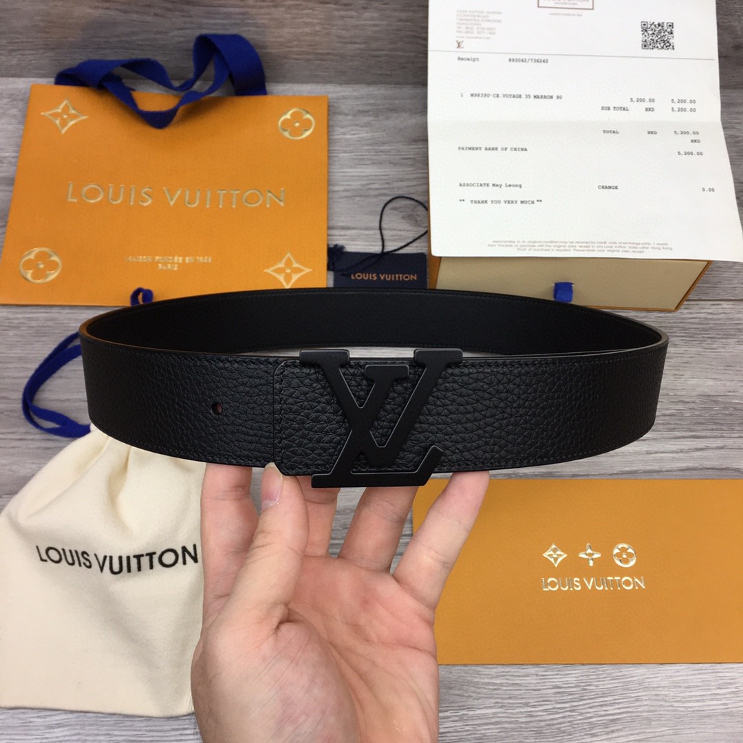 Louis Vuitton Reversible Belt - DesignerGu
