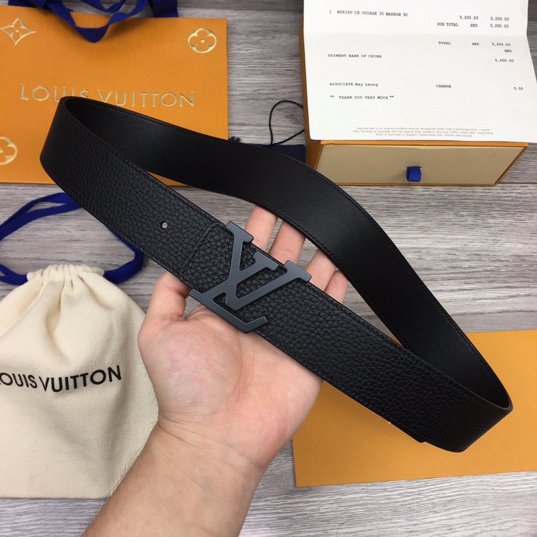 Louis Vuitton Reversible Belt - DesignerGu