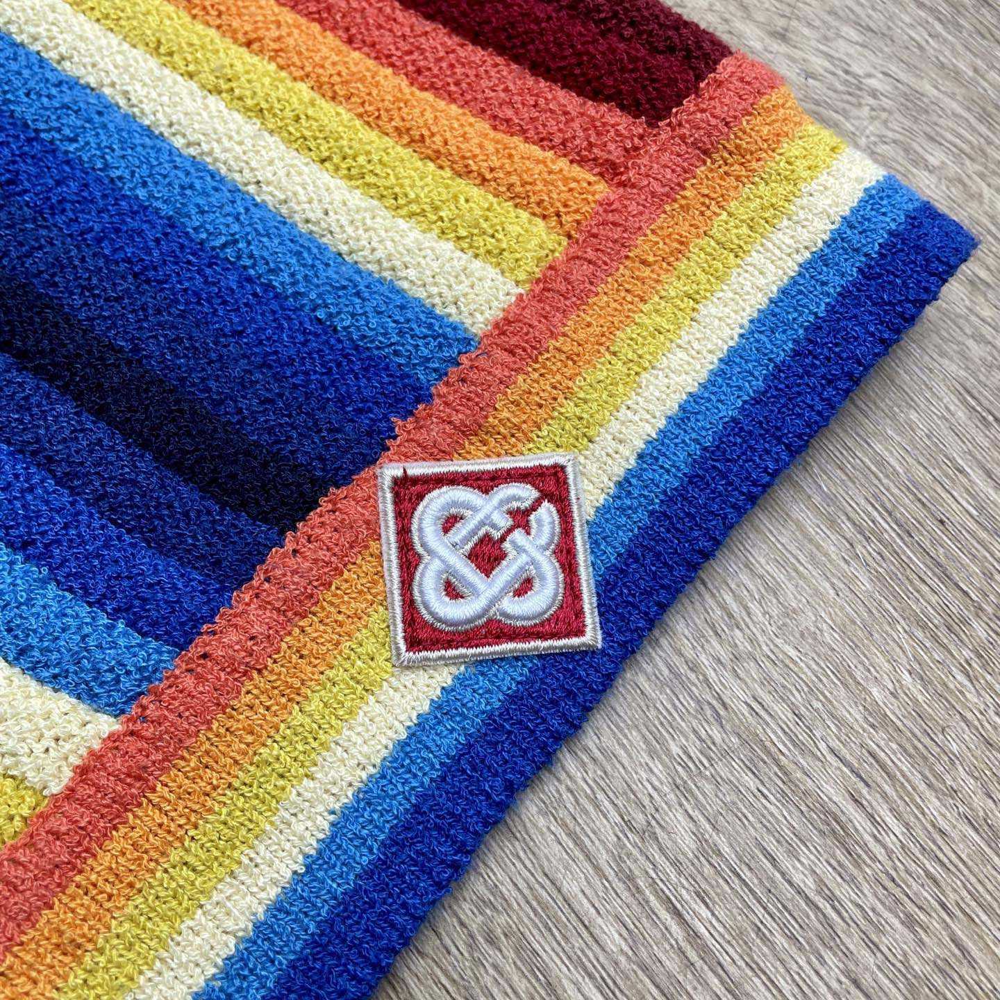 Casablanca Gradient Stripe Towelling Shorts Z6006 - DesignerGu