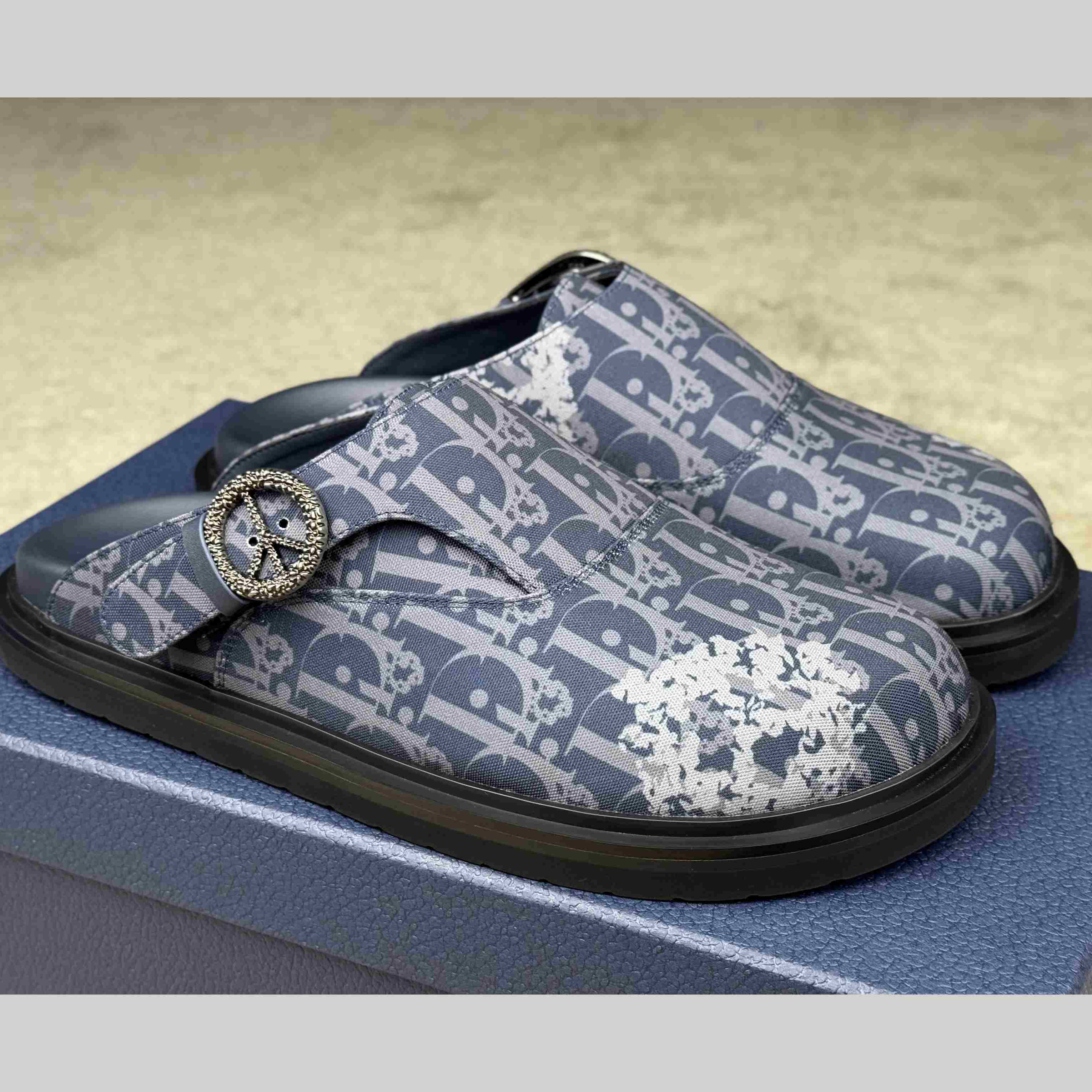 Denim Tears x Dior Aqua Mules - DesignerGu