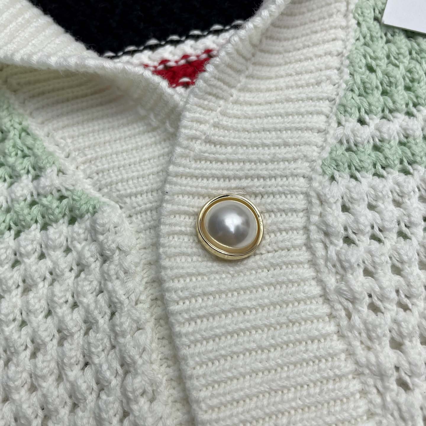 Casablanca Tennis Crochet Shacket    Z6018 - DesignerGu