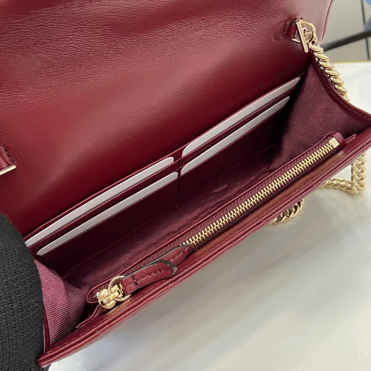 Gucci GG Marmont Wallet On Chain - DesignerGu