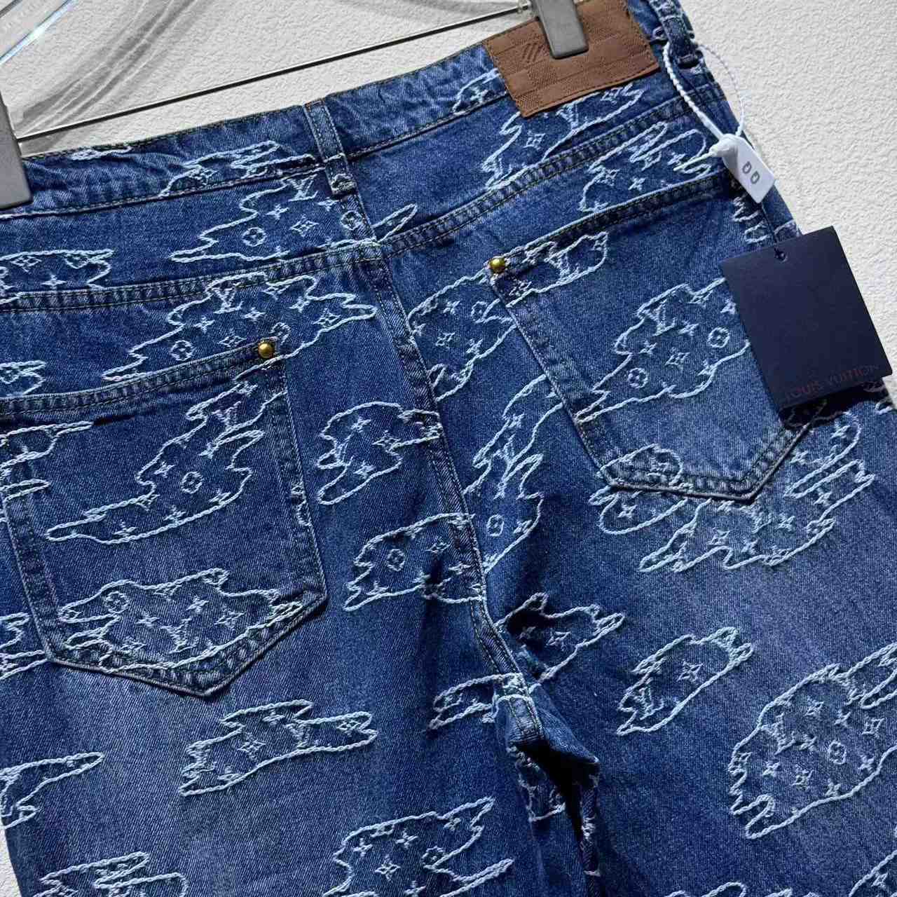 Louis Vuitton Monogram Jeans - DesignerGu