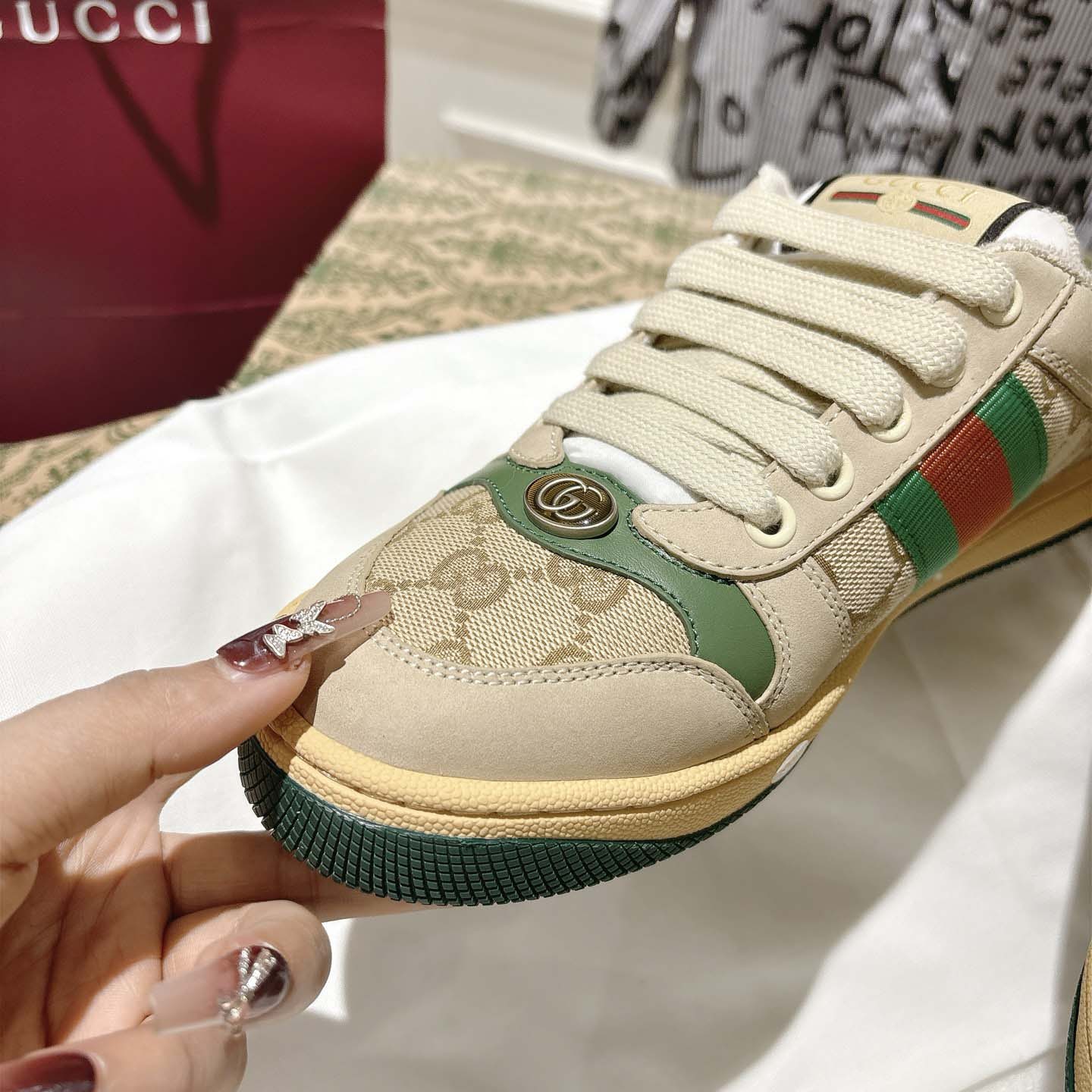 Gucci  Screener Mule - DesignerGu