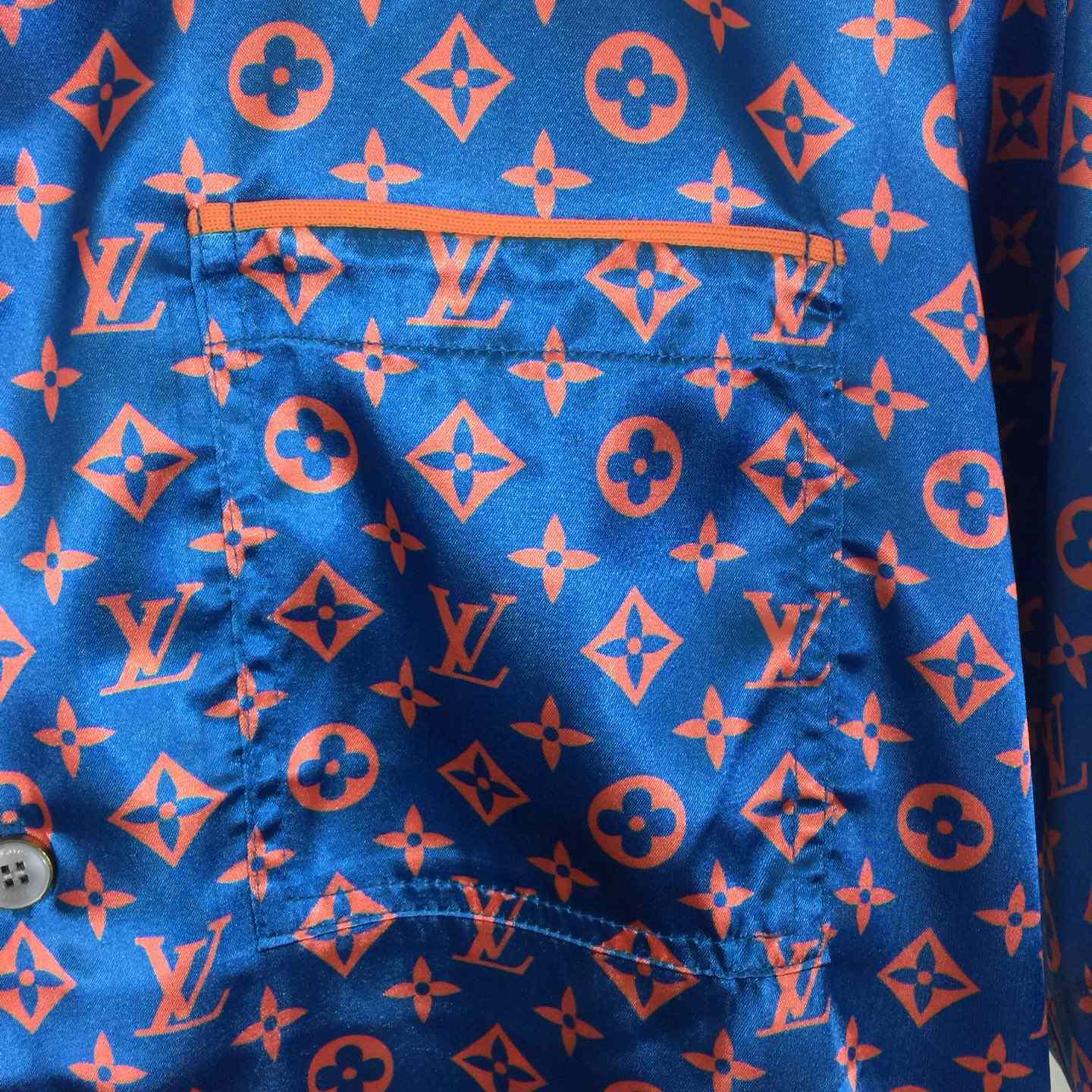 Louis Vuitton Monogram Short-Sleeved Shirt    - DesignerGu