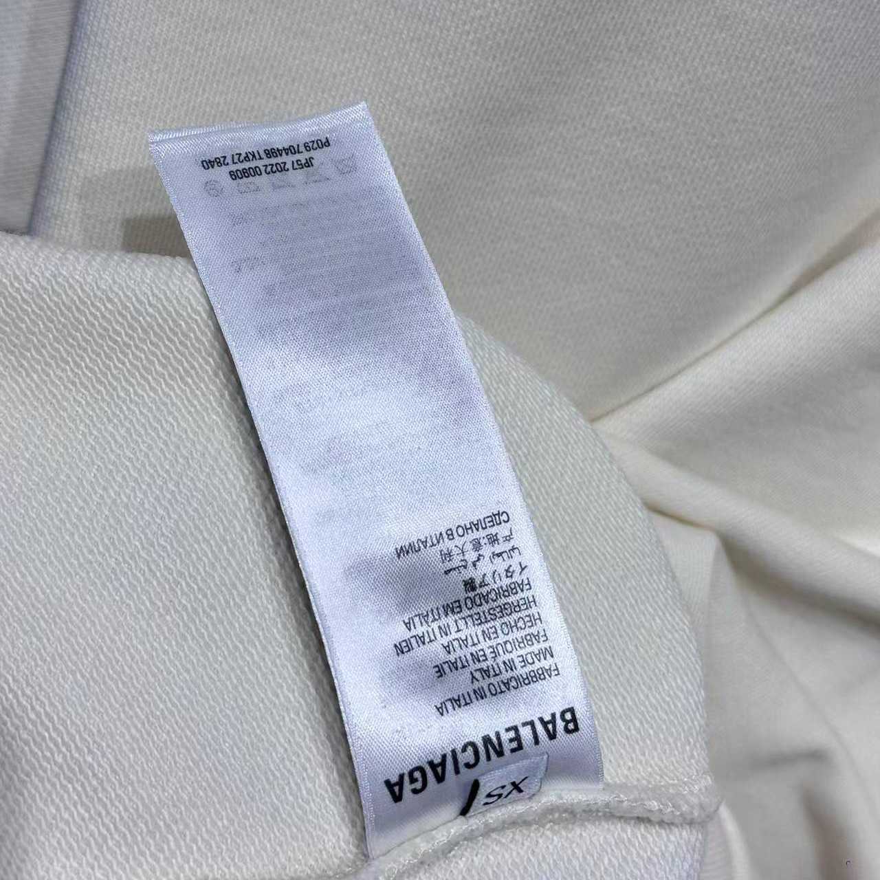 Balenciaga City Of Angels Hoodie Medium Fit In Dirty White  - DesignerGu