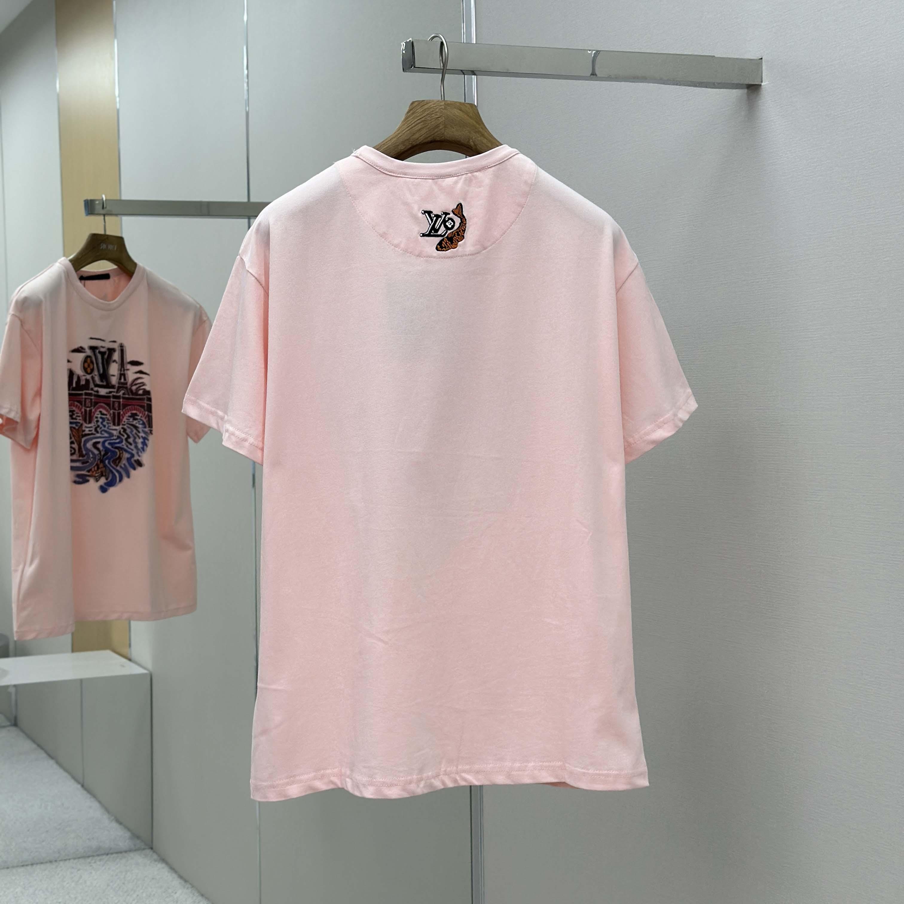 Louis Vuitton Graphic T-Shirt   1AIMMQ - DesignerGu