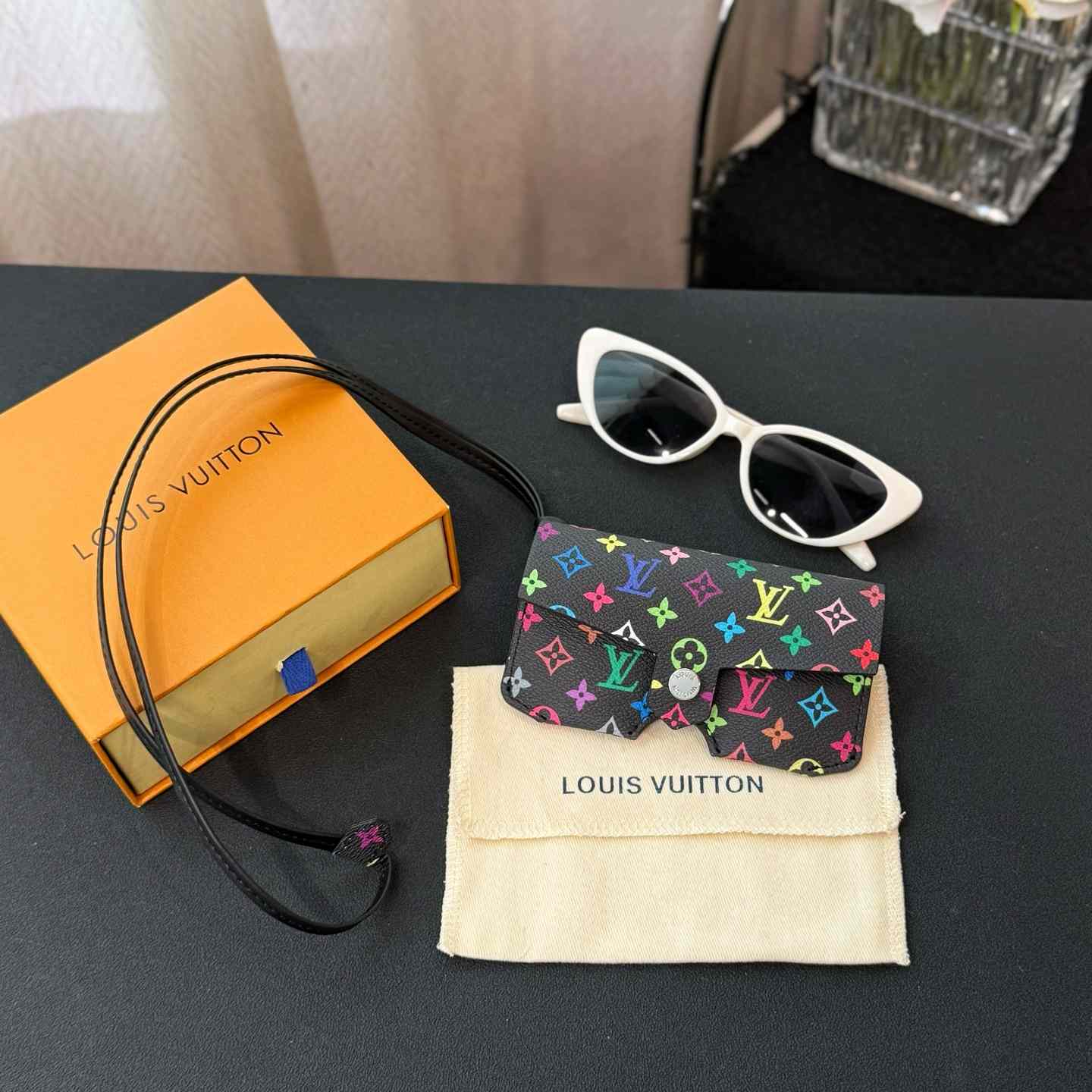 Louis Vuitton LV Glasses Holder    - DesignerGu