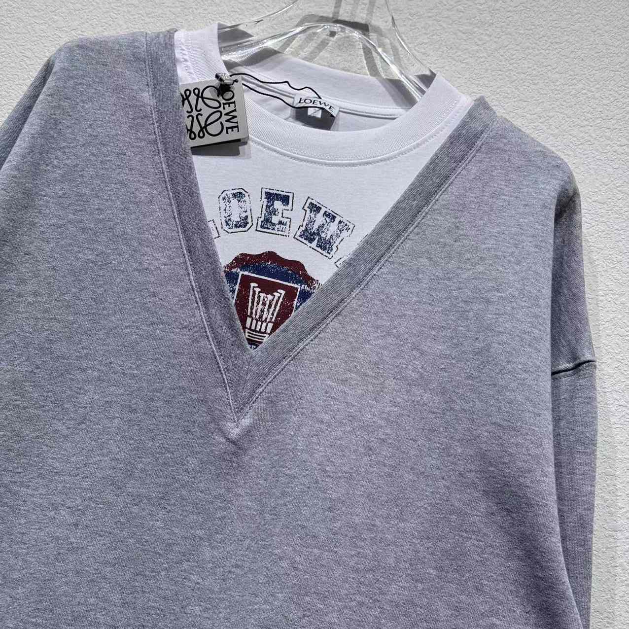 Loewe Sweatshirt In Cotton - DesignerGu