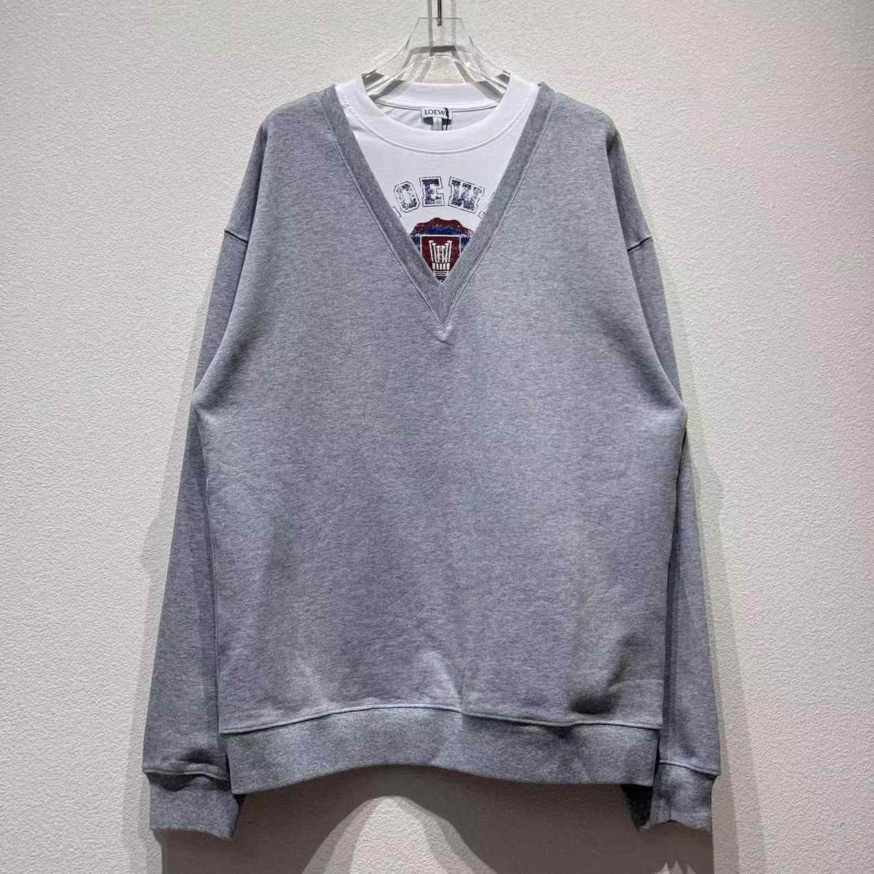 Loewe Sweatshirt In Cotton - DesignerGu