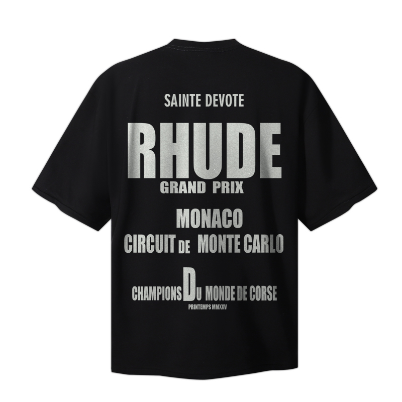 Rhude Champions Du Monde T-shirt - DesignerGu
