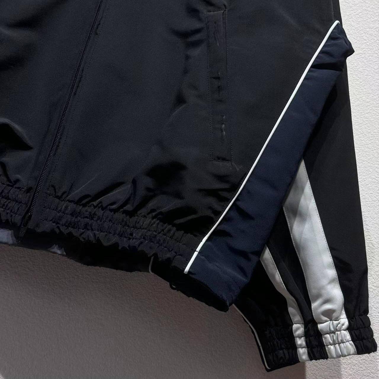 Balenciaga 50/50 tracksuit Jacket In Washed Black - DesignerGu