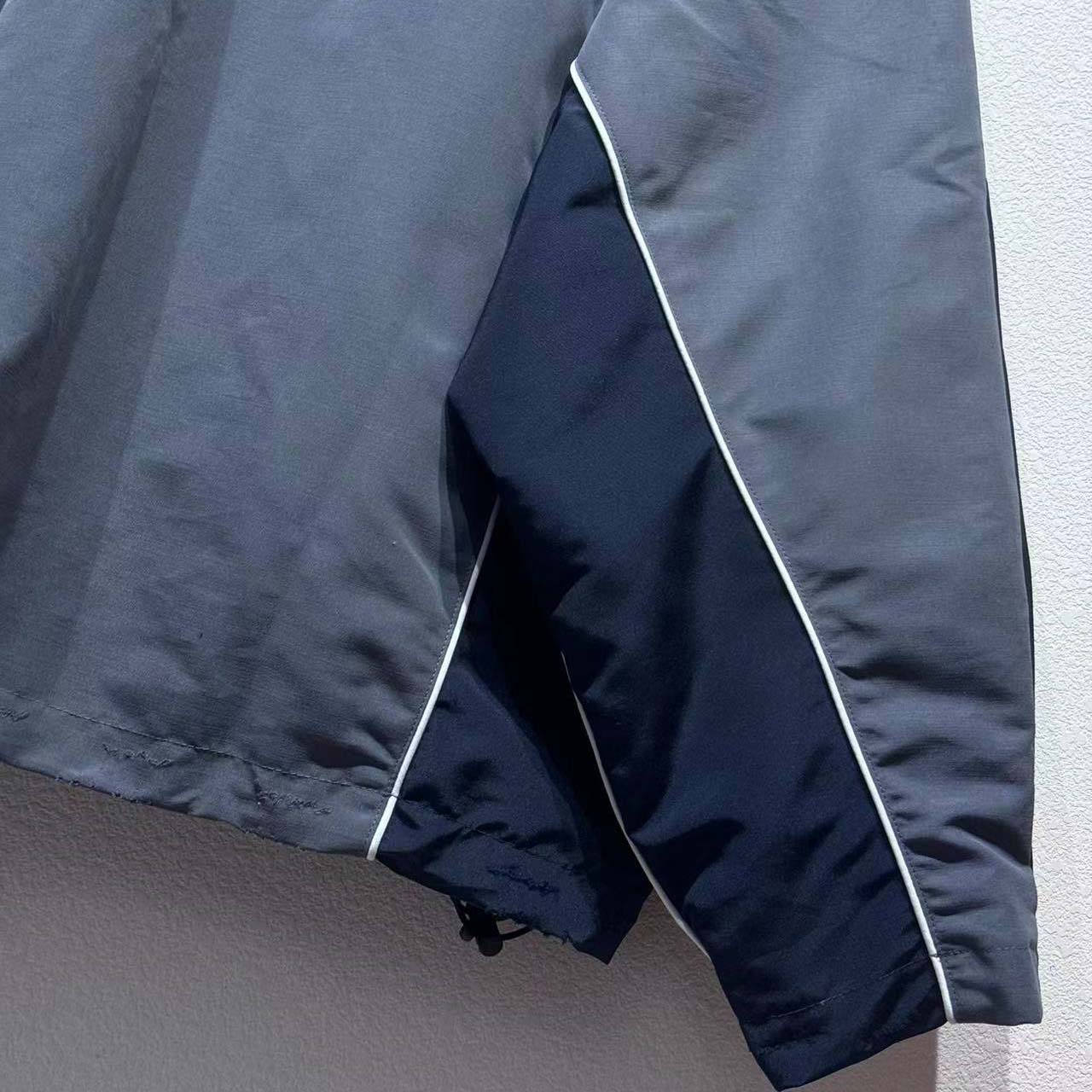 Balenciaga 50/50 tracksuit Jacket In Washed Black - DesignerGu