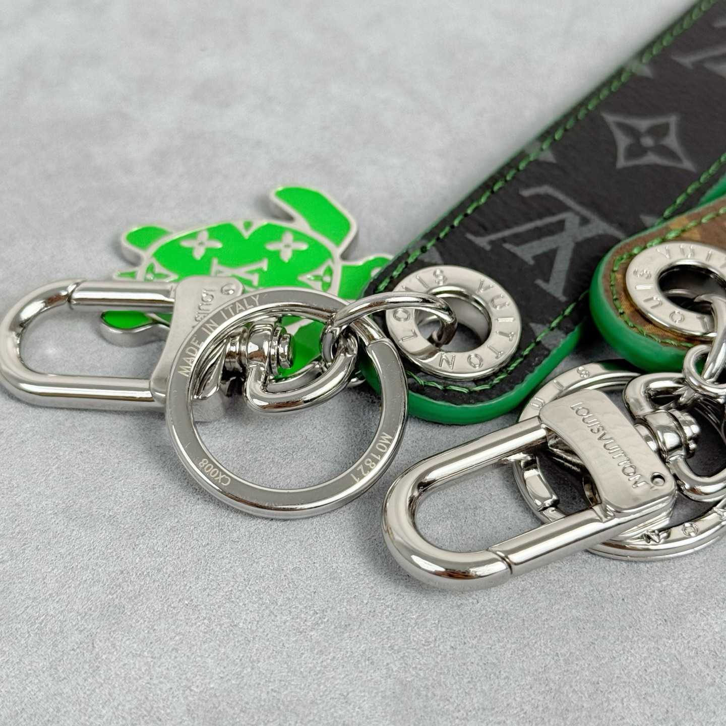 Louis Vuitton Dragonne Tab Key Holder and Bag Charm   M02564 - DesignerGu