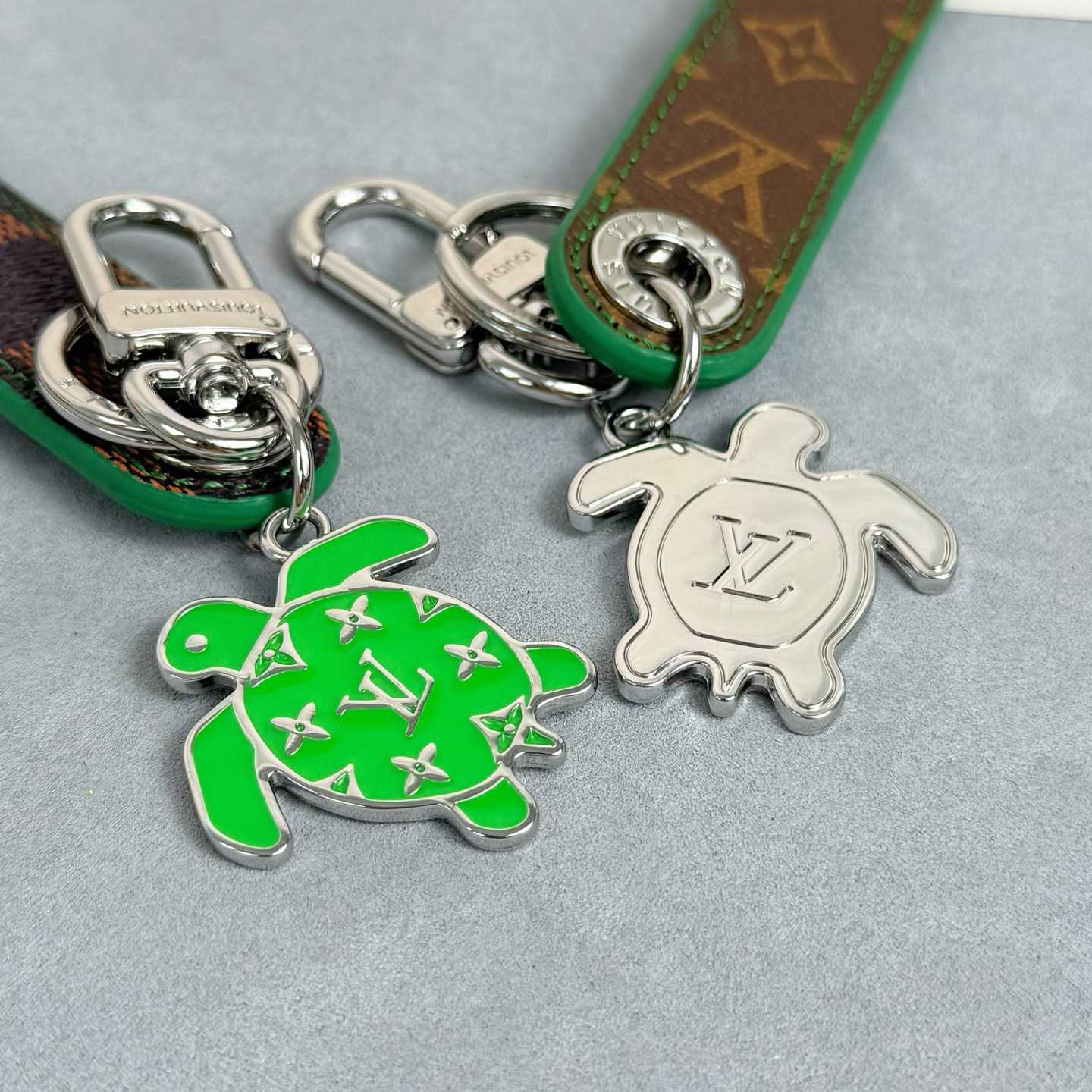 Louis Vuitton Dragonne Tab Key Holder and Bag Charm   M02564 - DesignerGu