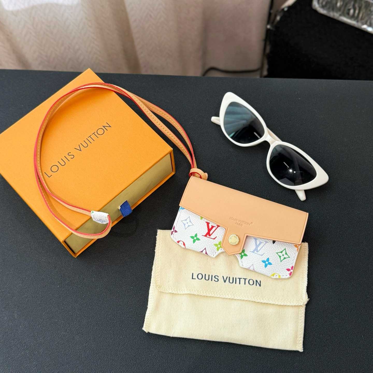 Louis Vuitton LV Glasses Holder    - DesignerGu