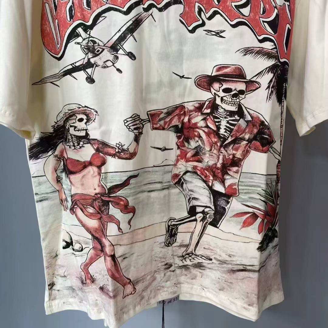 Godspeed Chasing Aloha Tee 'Bone' - DesignerGu