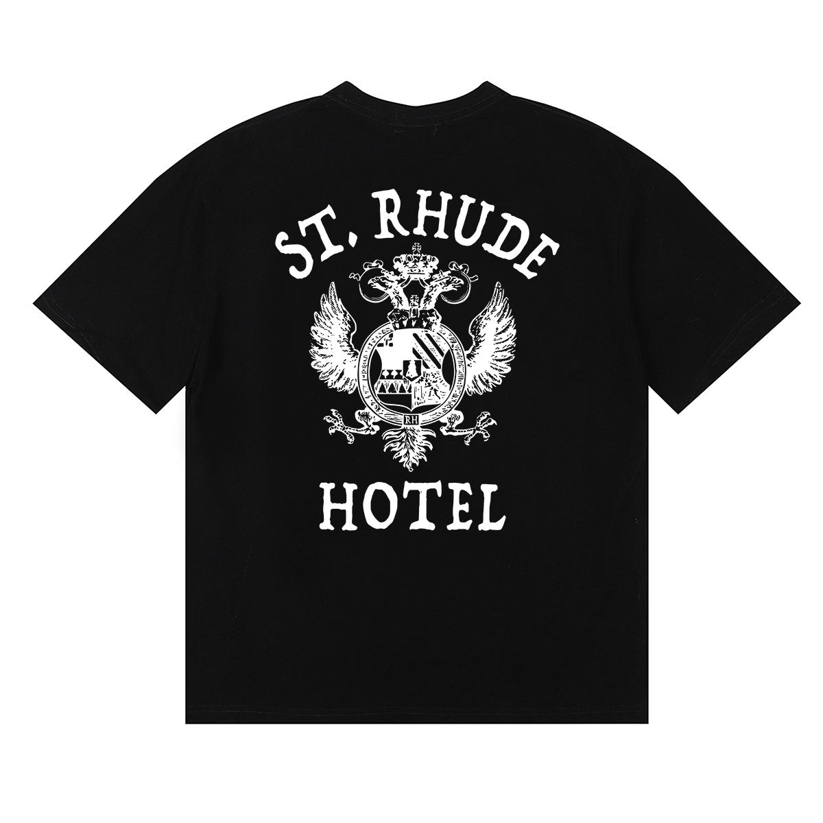 Rhude eagle-print T-shirt - DesignerGu