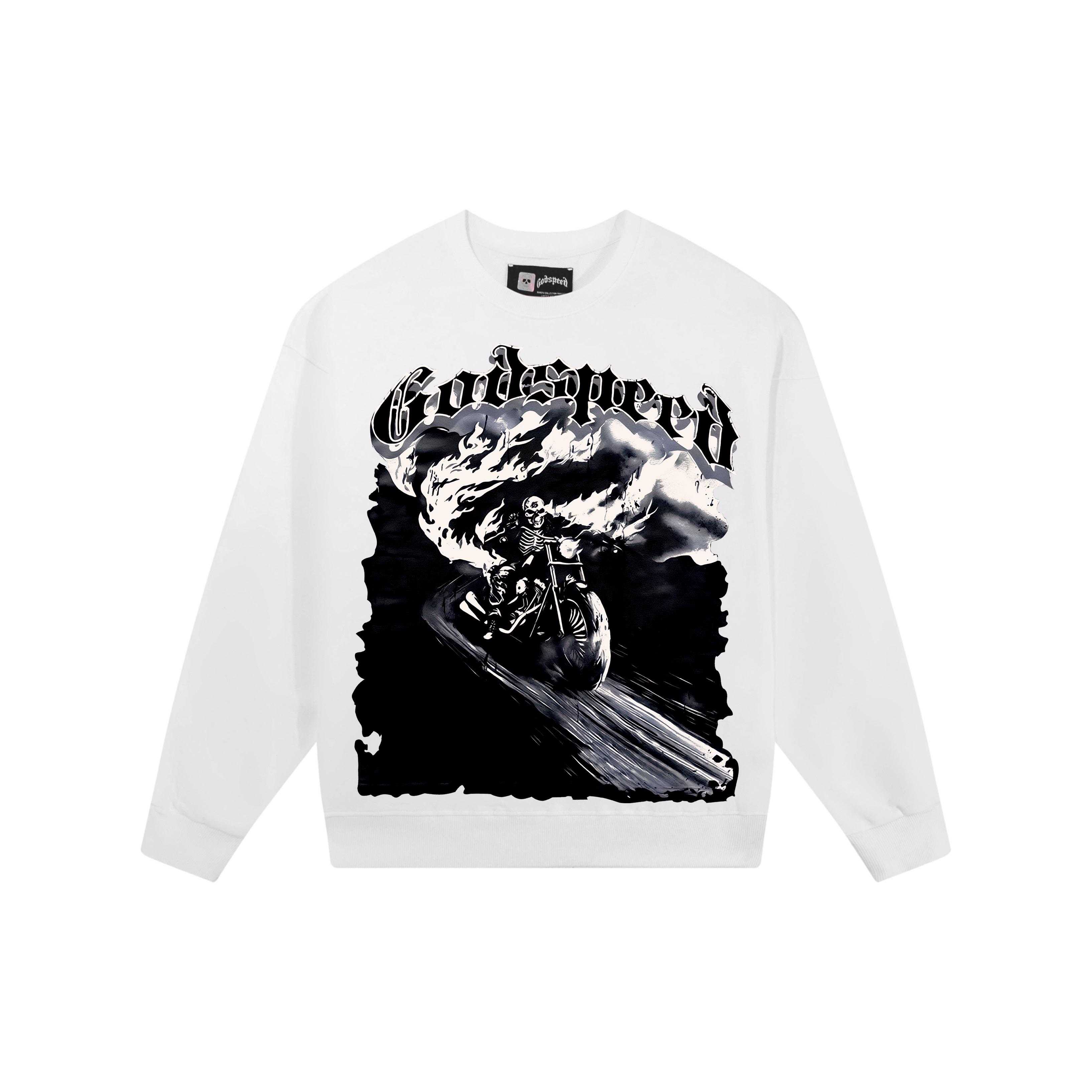 Godspeed Cotton Sweatshirt - DesignerGu