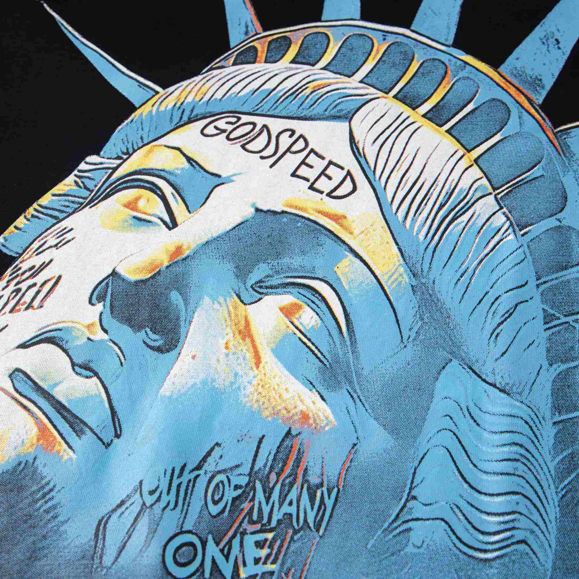 Godspeed Sunken Liberty Short Sleeve T-Shirt - DesignerGu