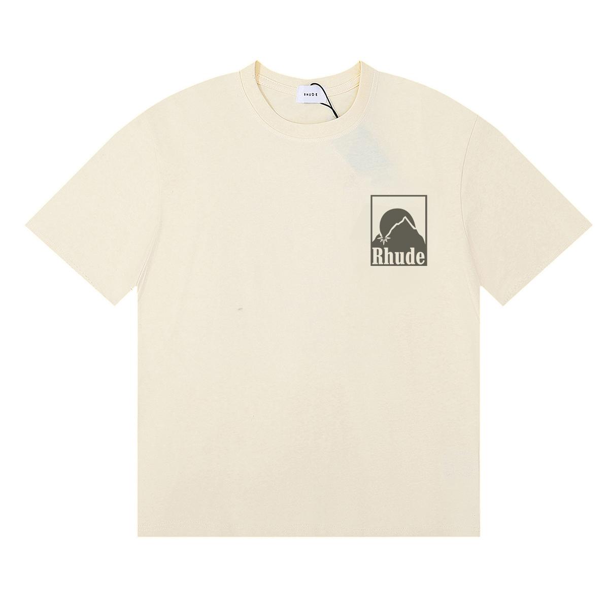 Rhude Off- Moonlight Badge T-Shirt - DesignerGu