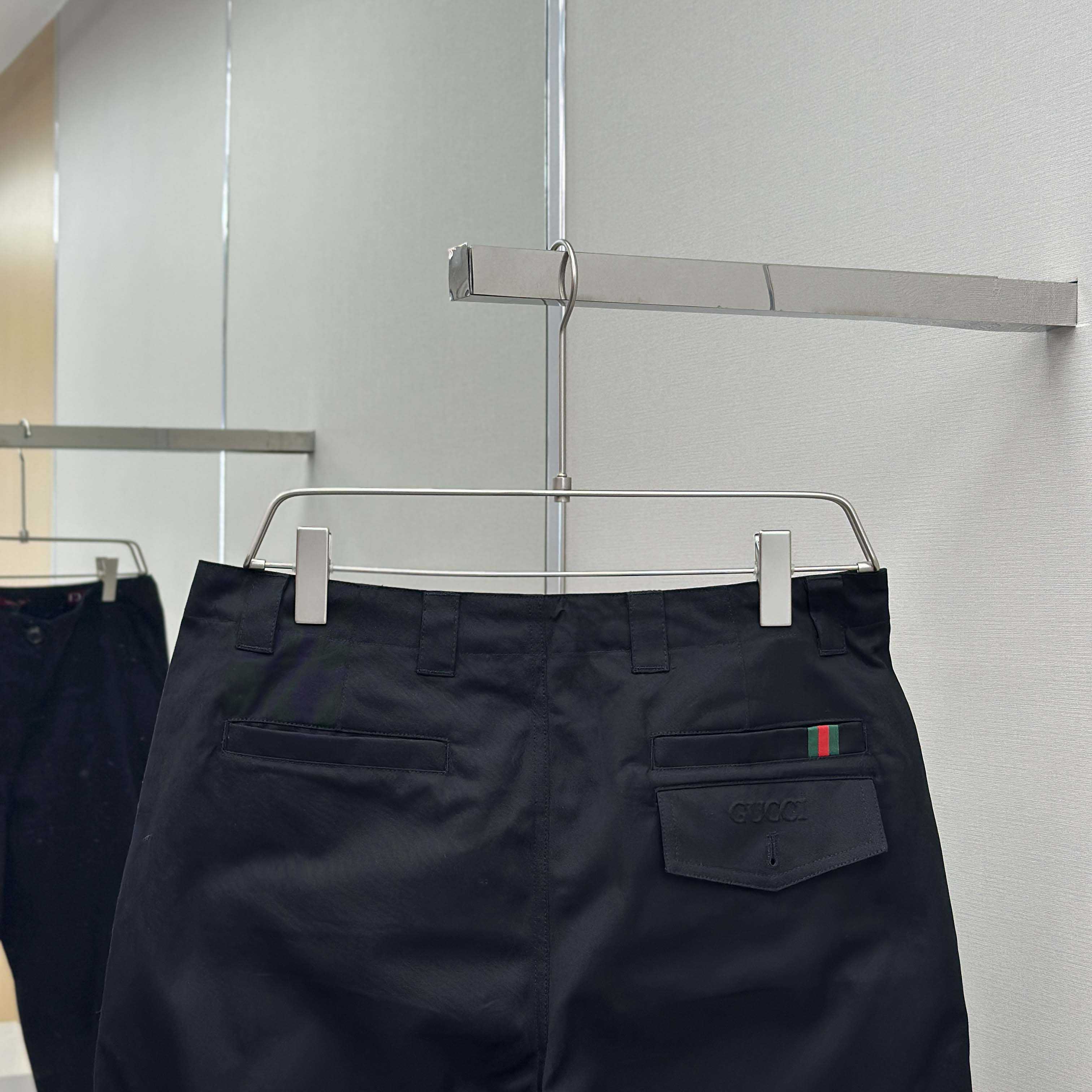 Gucci Cotton Pant With Web Detail - DesignerGu