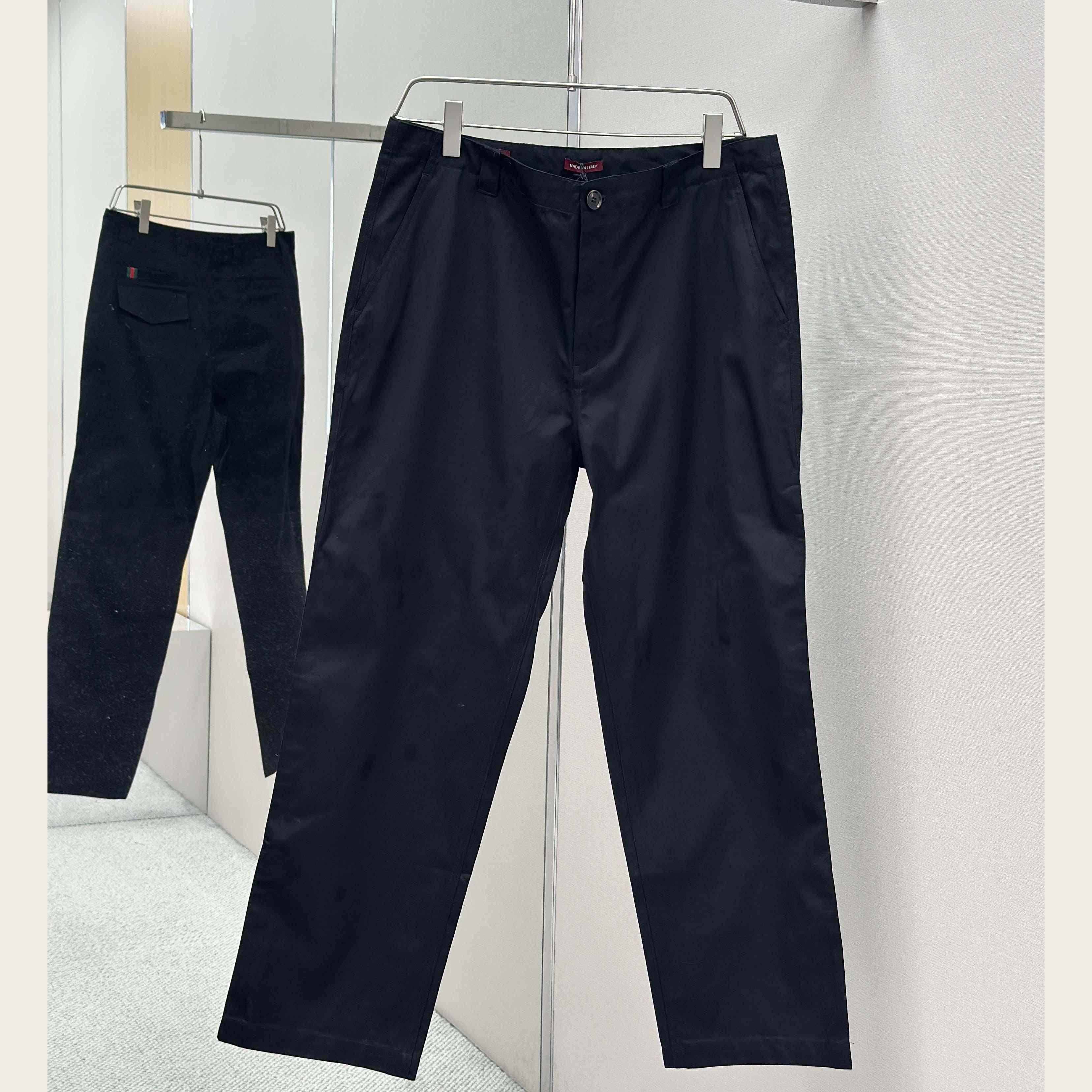 Gucci Cotton Pant With Web Detail - DesignerGu