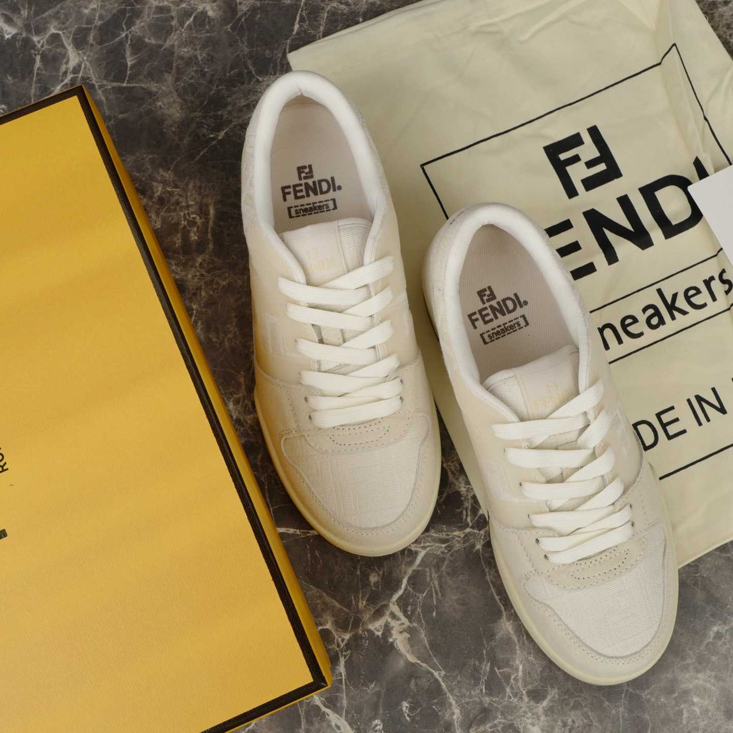 Fendi Match Trainers   - DesignerGu