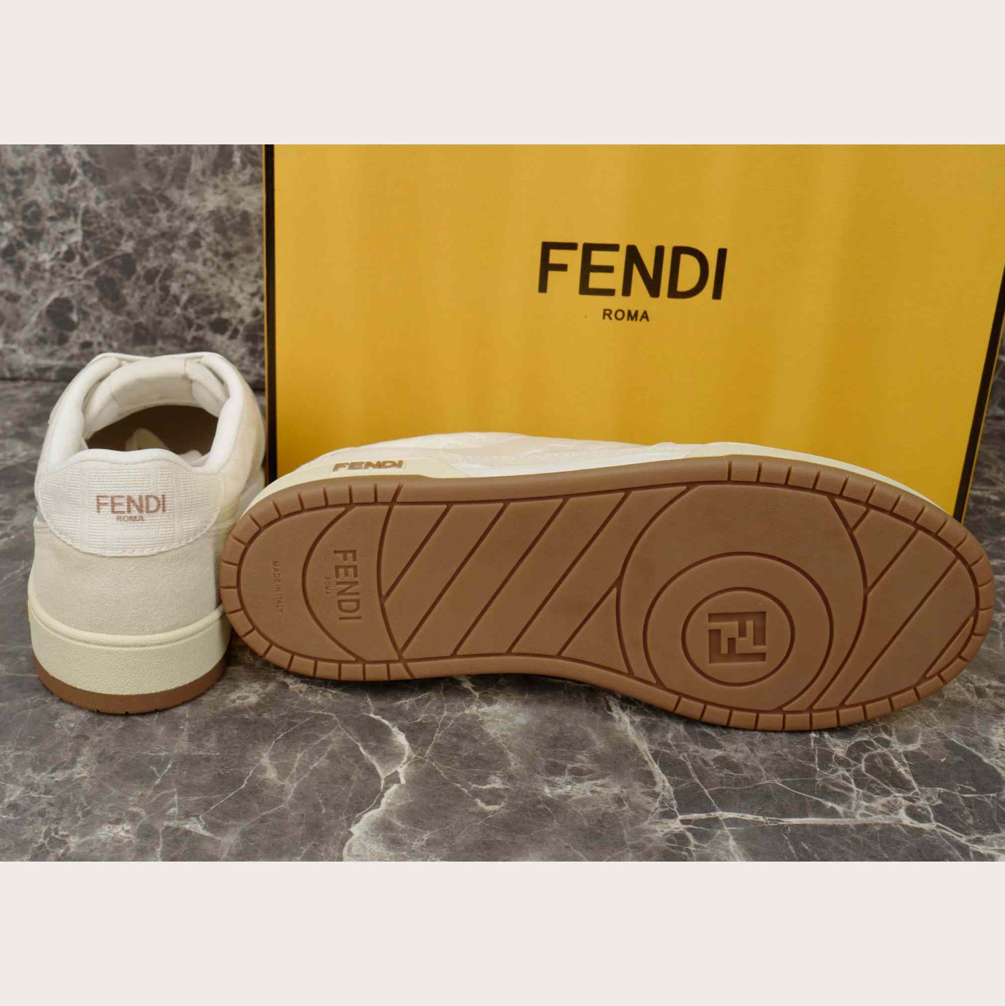 Fendi Match Trainers   - DesignerGu